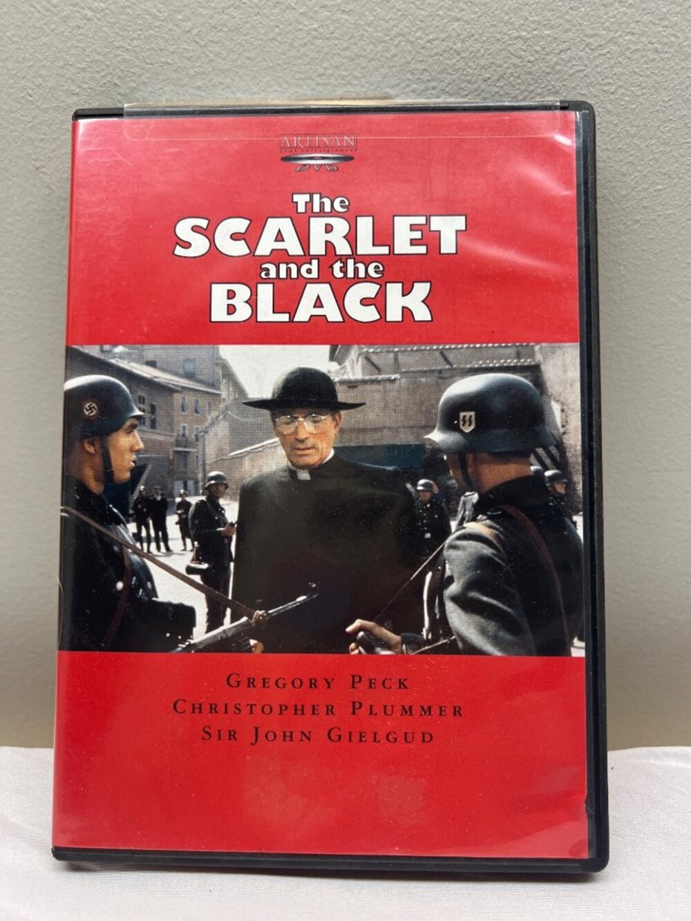 The Scarlet and the Black DVD WWII War Movie Nazi Germany Gregory Peck